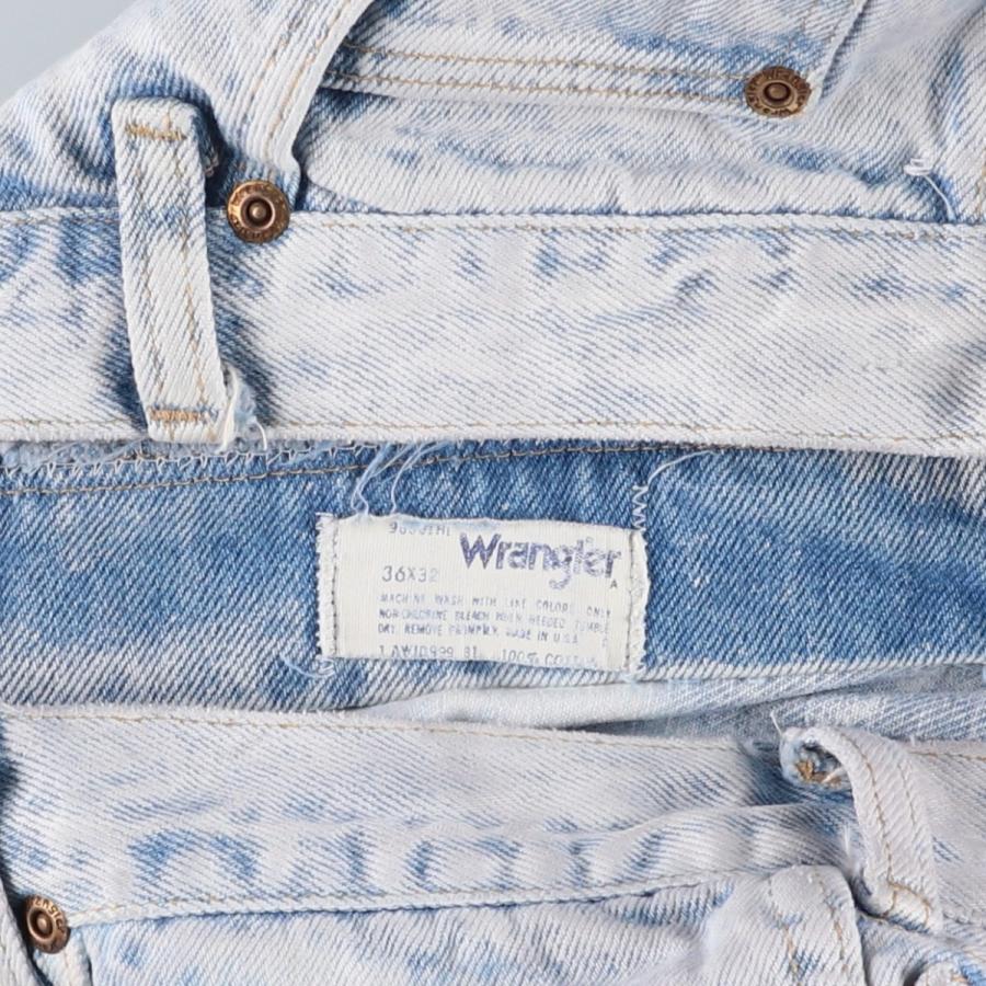 Wrangler（ラングラー） 古着 80~90年代 ケミカルウォッシュ