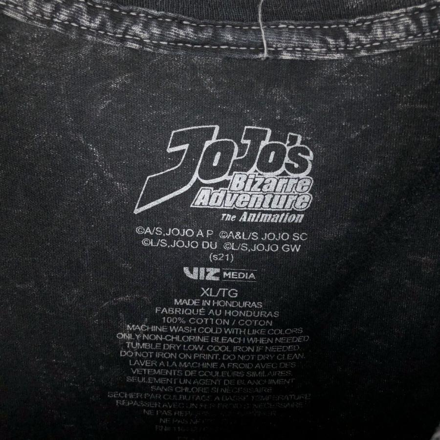 アニメT ジョジョの奇妙な冒険　JOJO XL 古着 JoJo's Bizarre Adventure ジョジョの奇妙な冒険 アニメ