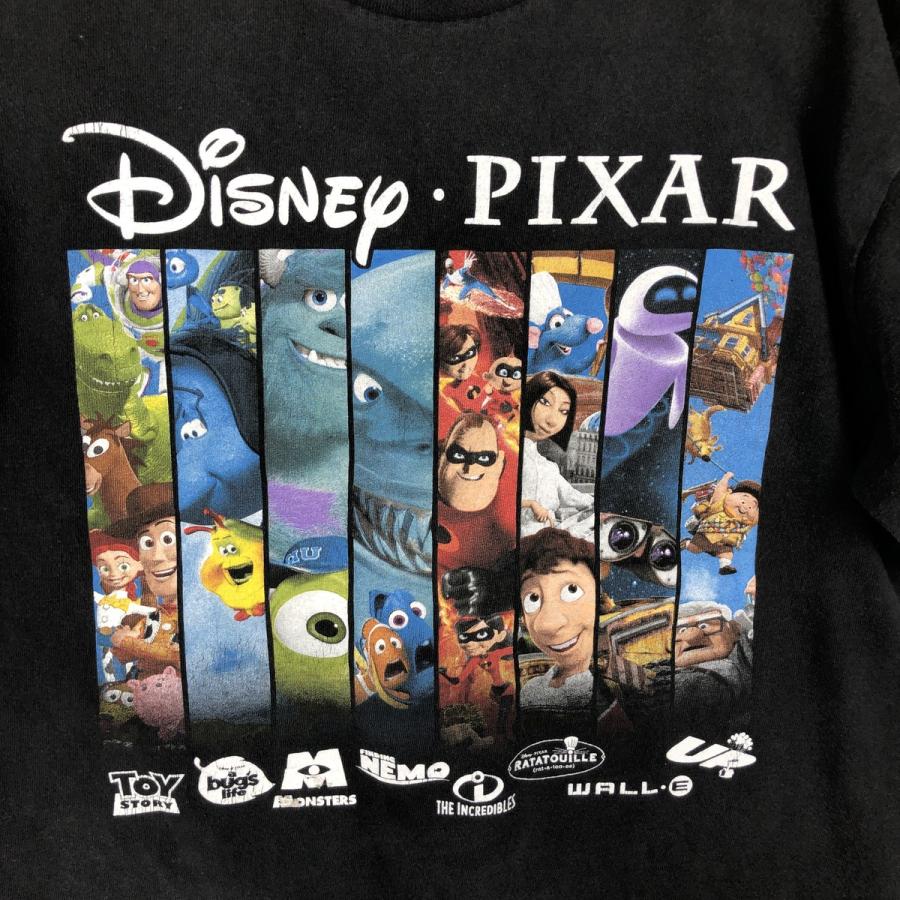 古着 PIXAR ピクサー キャラクタープリントTシャツ メンズM相当