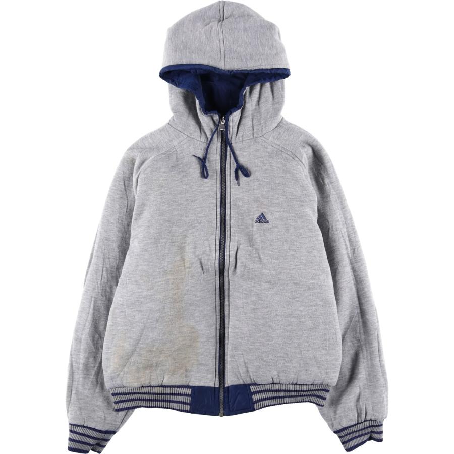 adidas（アディダス） 古着 00年代 バックロゴ リバーシブル 中綿