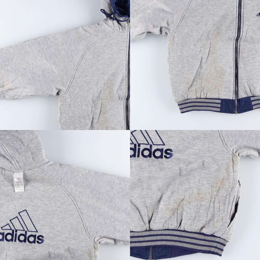 adidas（アディダス） 古着 00年代 バックロゴ リバーシブル 中綿