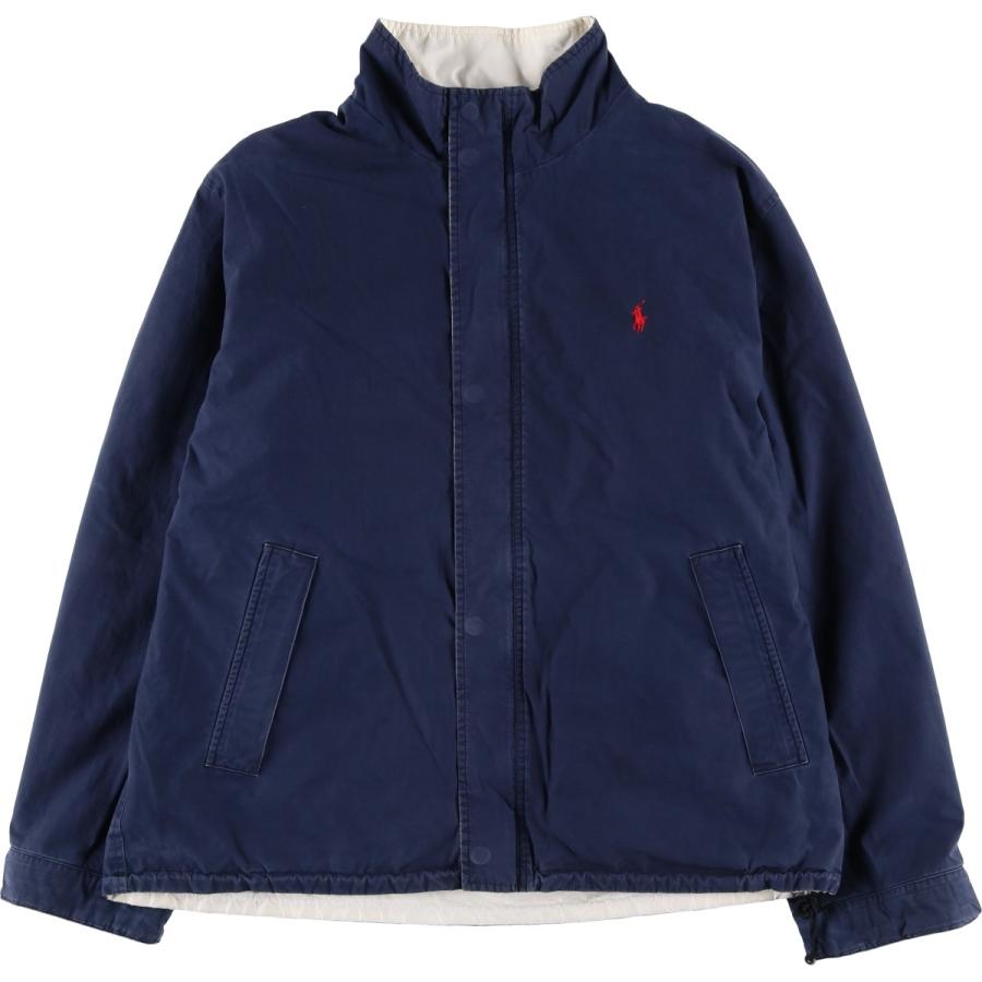 古着 ラルフローレン Ralph Lauren POLO by Ralph Lauren リバーシブル コットンジャケット メンズXL相当/eaa619606 古着 ラルフローレン Ralph Lauren POLO by リバーシブル コットン