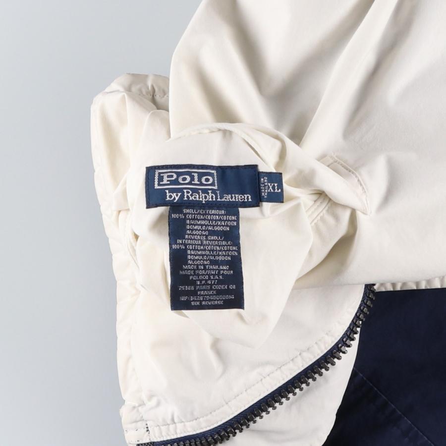 古着 ラルフローレン Ralph Lauren POLO by リバーシブル コットン