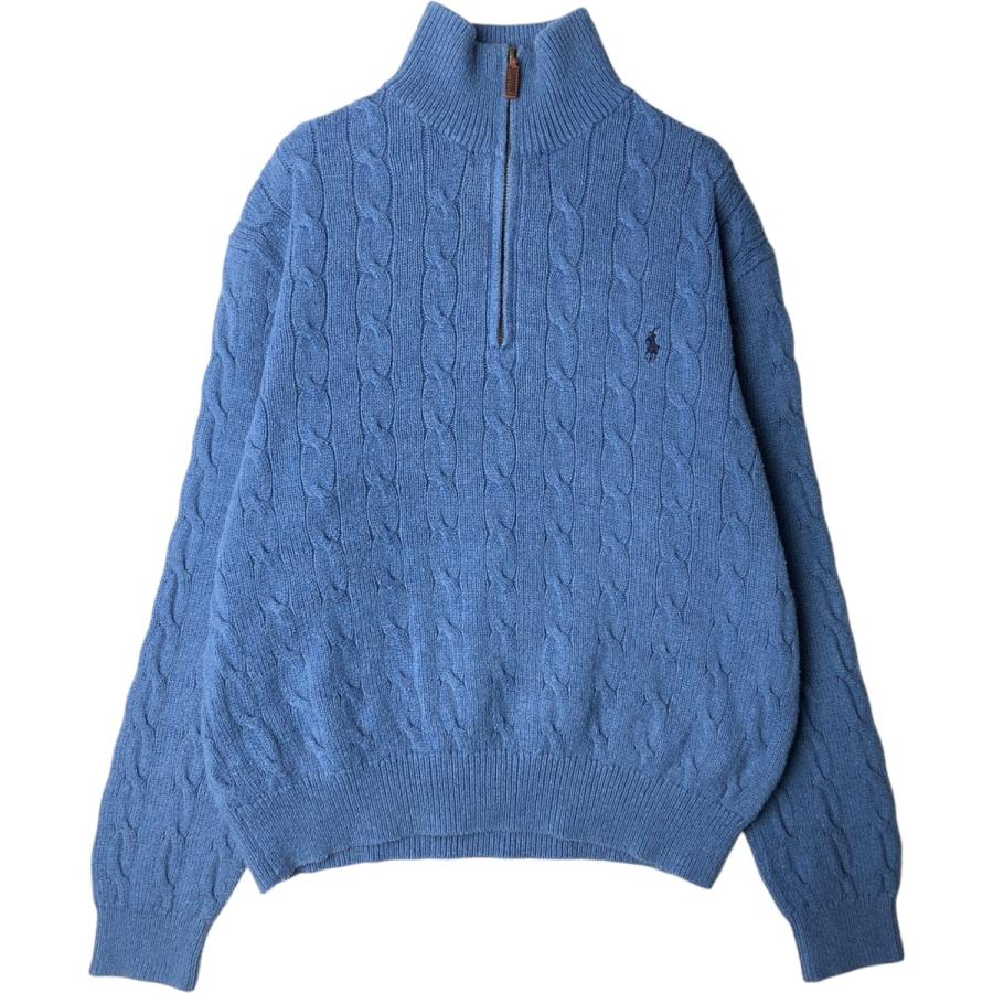 古着 ラルフローレン Ralph Lauren POLO RALPH LAUREN ケーブル編み 