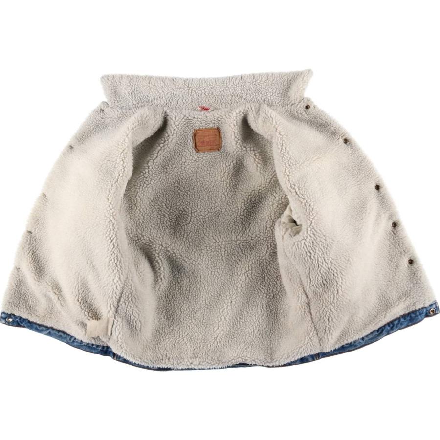 古着 90年代 リーバイス Levi's 70608-0214 デニムボアジャケット メンズM相当 ヴィンテージ/eaa619670 Levi's（リーバイス） 古着 90年代 Levi's 70608-0214 デニムボア