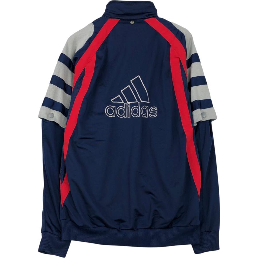 古着90s  バックロゴ 2WAY トラックジャケット　241014 adidas（アディダス） 古着 90~00年代 adidas 2WAY バックロゴ