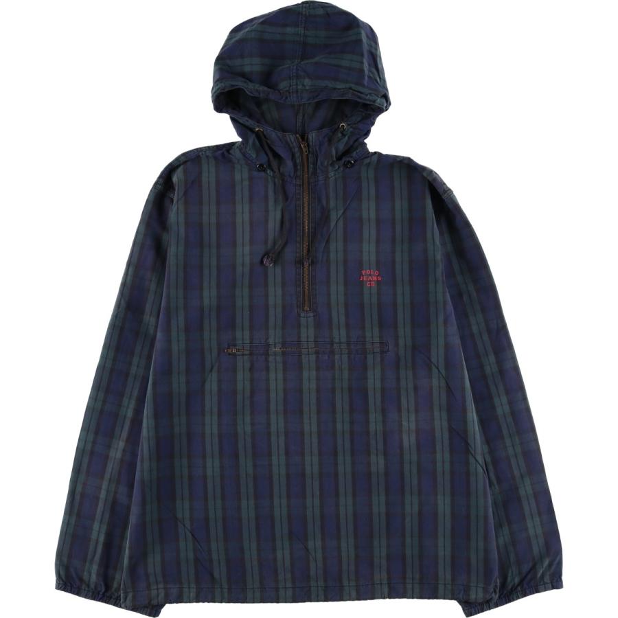 古着 00年代 ラルフローレン POLO JEANS COMPANY ブラックウォッチ 