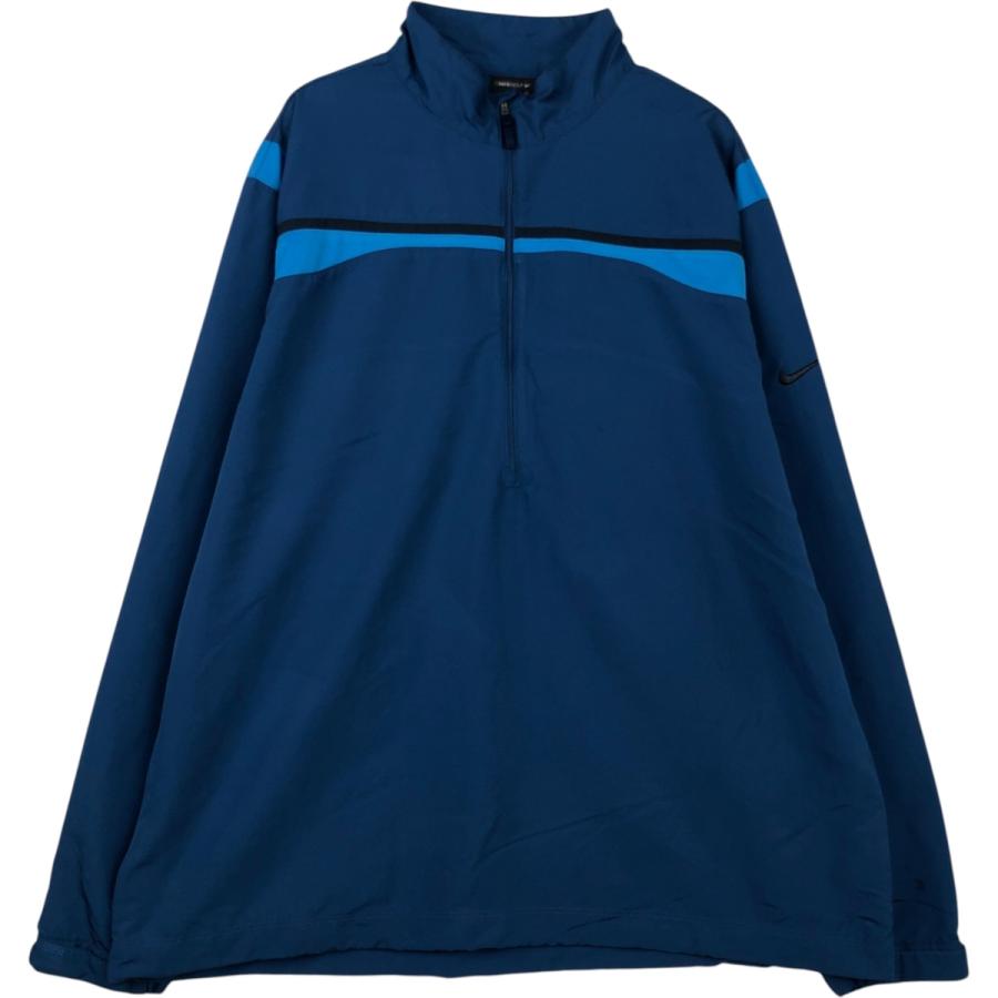 NIKE（ナイキ） 古着 NIKE GOLF ゴルフ ハーフジップ ナイロンプル