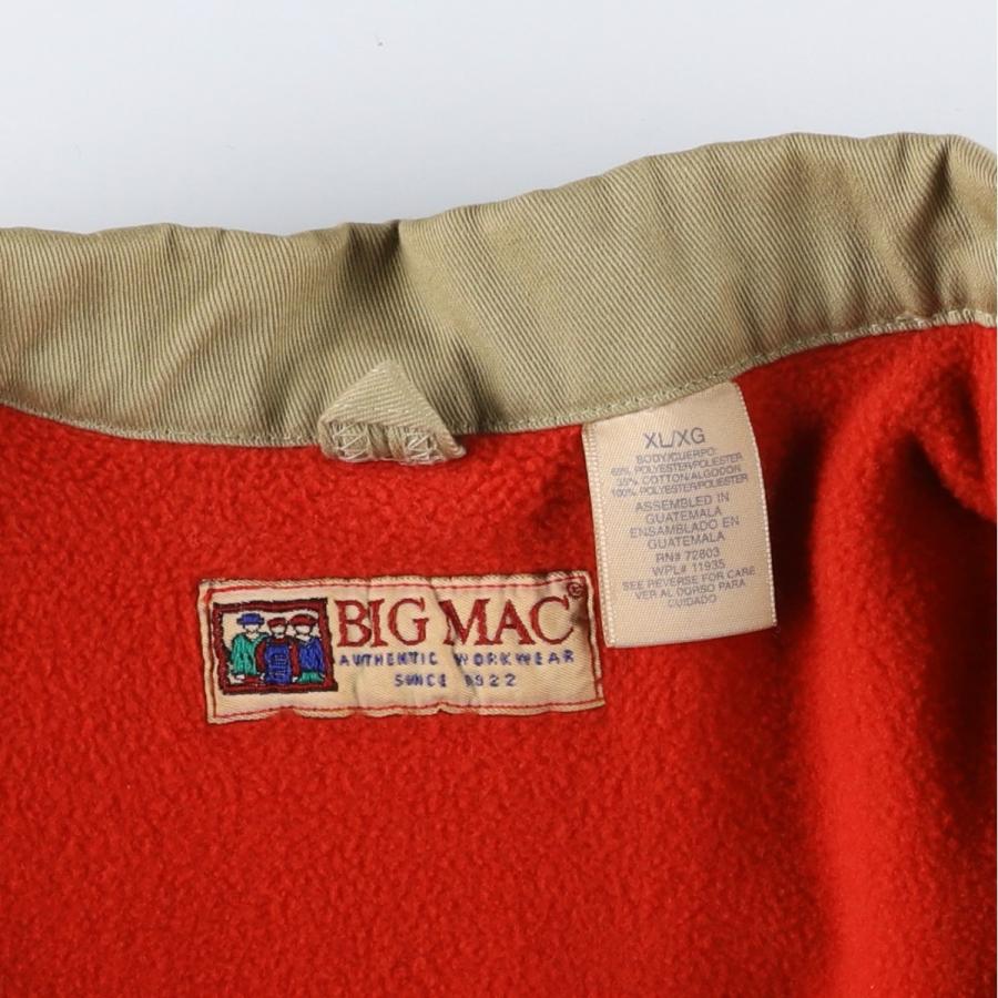 古着 90年代 ビッグマック BIG MAC ワークジャケット メンズXL相当