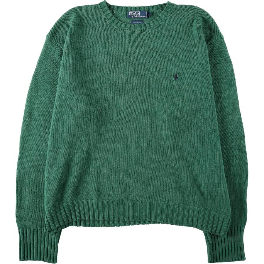 古着 ラルフローレン Ralph Lauren POLO by コットンニットセーター