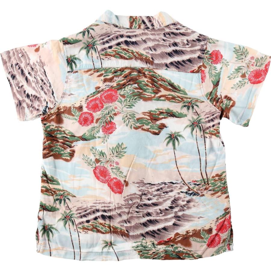 Ocean Pacific（オーシャンパシフィック） 古着 総柄 オープンカラー