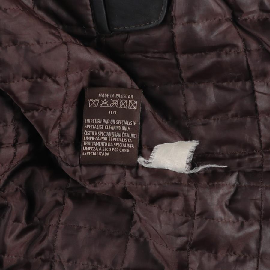 古着 celio スイングトップタイプ レザーブルゾン メンズM相当