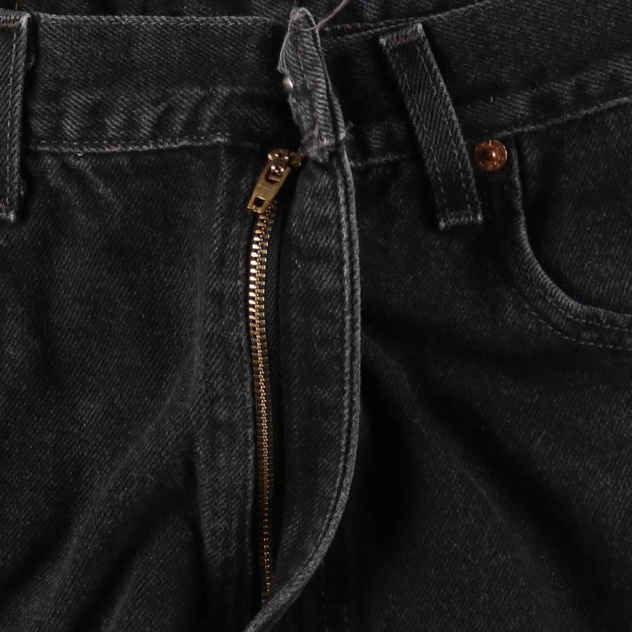 Levi's（リーバイス） 古着 Levi's 550 RED TAB ブラックデニム