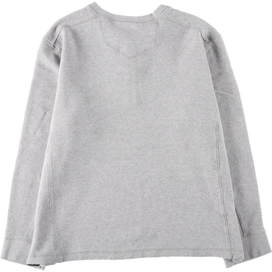 Eddie Bauer（エディーバウアー） 古着 ヘンリーネック サーマルロンT 