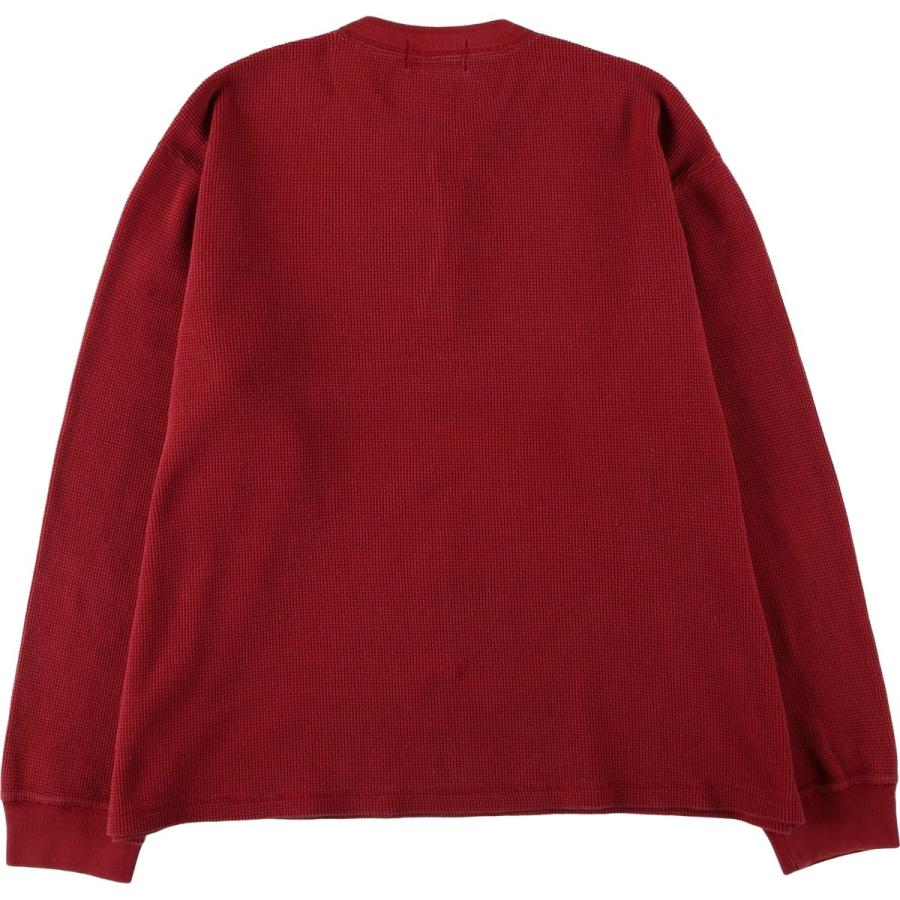 Eddie Bauer（エディーバウアー） 古着 ヘンリーネック サーマルロンT 