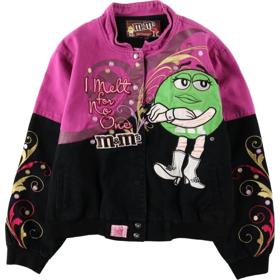 古着 JH Design M&M's エムアンドエムズ レーシングジャケット