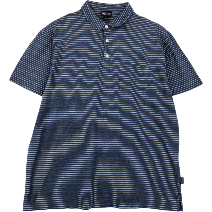 00s patagonia ボーダーラガーシャツ　オーガニックコットン patagonia（パタゴニア） 古着 Patagonia ORGANIC COTTON オーガニック