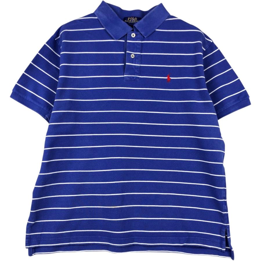 古着 ラルフローレン Ralph Lauren POLO RALPH LAUREN 半袖 ボーダー