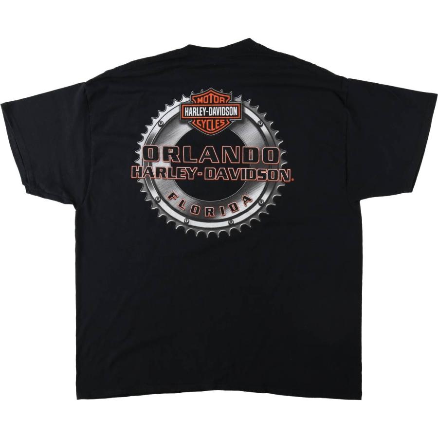古着 ハーレーダビッドソン Harley-Davidson ドクロ柄 スカル柄