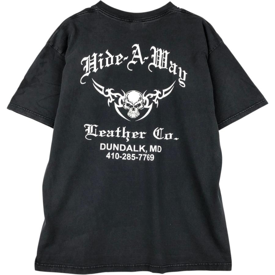 古着 ハーレーダビッドソン Harley-Davidson ドクロ柄 スカル柄 