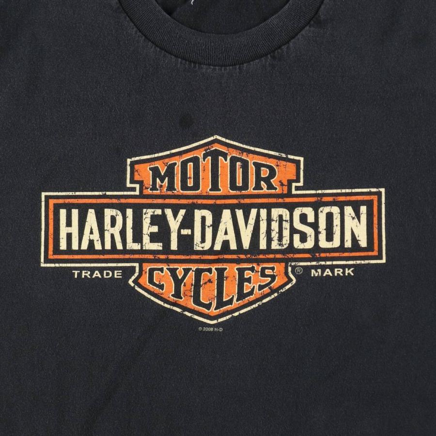 古着 ハーレーダビッドソン Harley-Davidson モーターサイクル バイクT