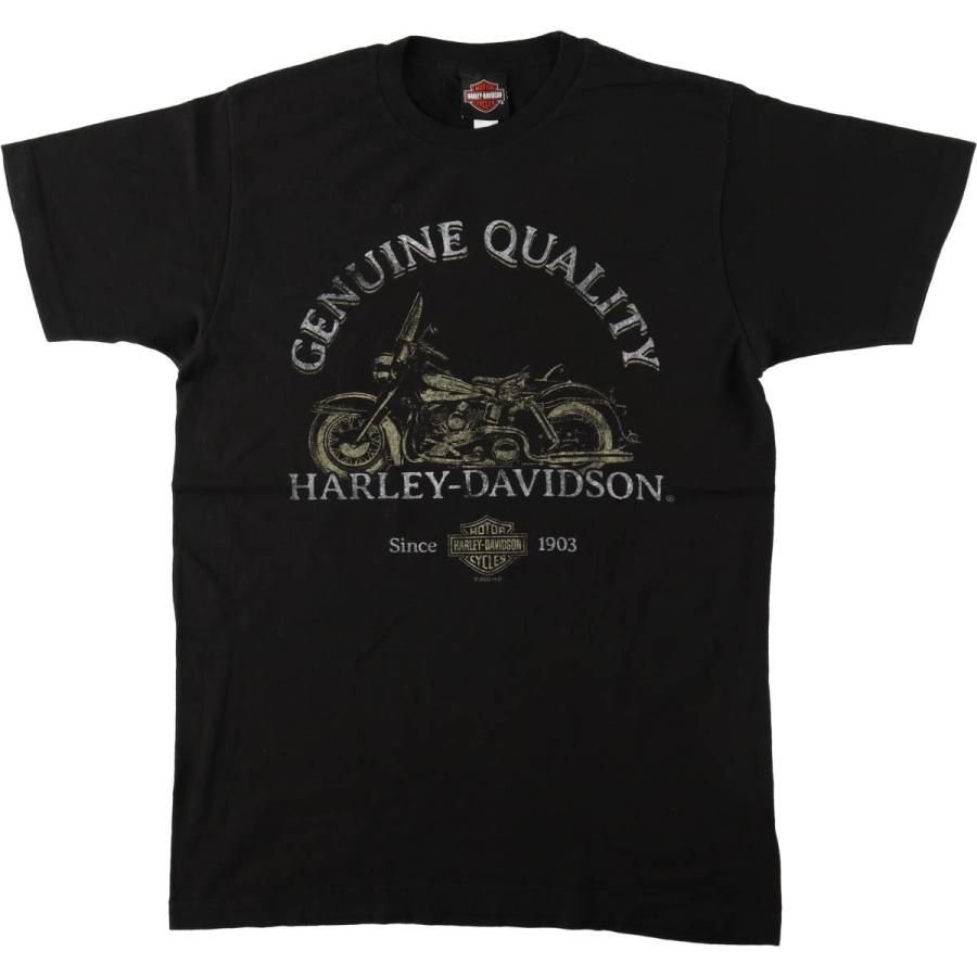 古着 ハーレーダビッドソン Harley-Davidson モーターサイクル バイクT