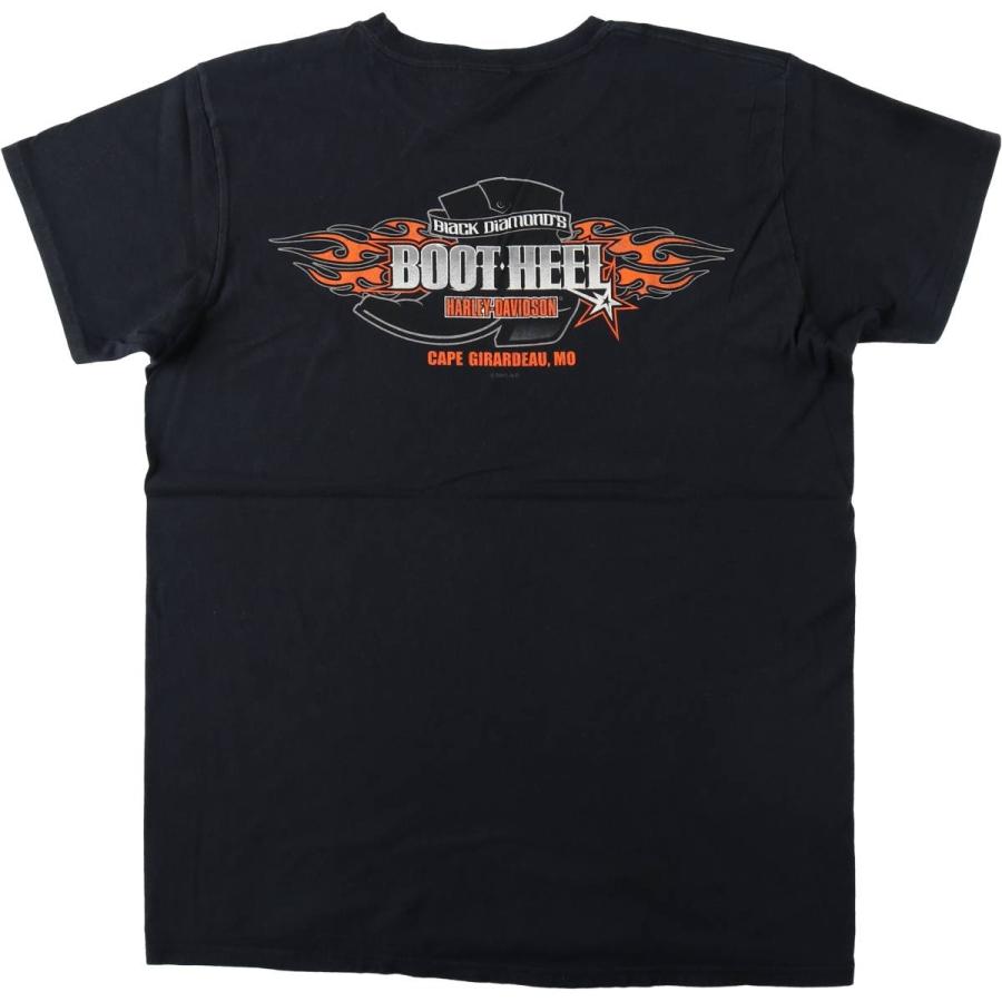 古着 ハーレーダビッドソン Harley-Davidson モーターサイクル バイクT
