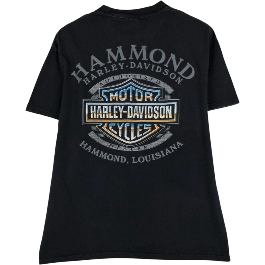 古着 ハーレーダビッドソン Harley-Davidson ドクロ柄 スカル柄 スカル