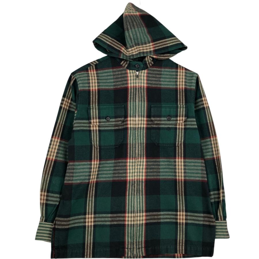 古着 ラルフローレン Ralph Lauren LAUREN ローレン フード付き フルジップ 長袖 コットンチェックシャツ レディースS相当/eaa621120 古着 ラルフローレン Ralph Lauren LAUREN ローレン フード付き
