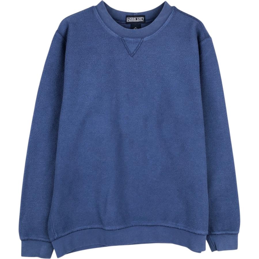 古着 ~00年代 ランズエンド LANDS'END 無地 ブランクスウェットシャツ トレーナー レディースM相当/eaa621150 古着 ~00年代 ランズエンド LANDS'END 無地 ブランクスウェットシャツ