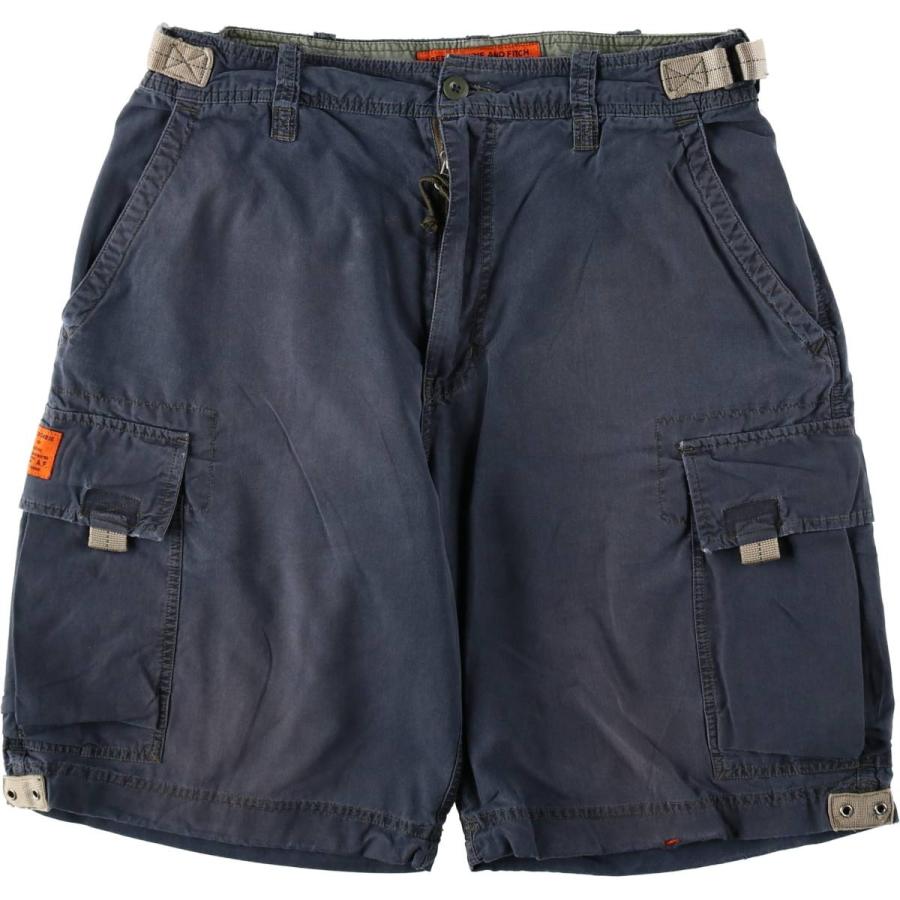タグ付 Abercrombie & Fitch アバクロ カーゴショーツ W36 Abercrombie&Fitch（アバクロンビー&フィッチ） 古着 アバクロンビー