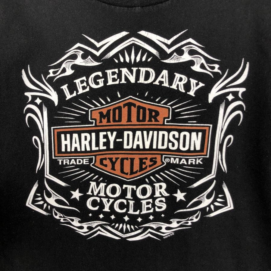 古着 ハーレーダビッドソン Harley-Davidson モーターサイクル バイクT