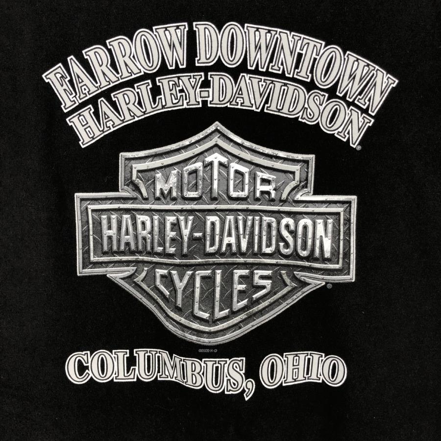 古着 ハーレーダビッドソン Harley-Davidson ドクロ柄 スカル柄