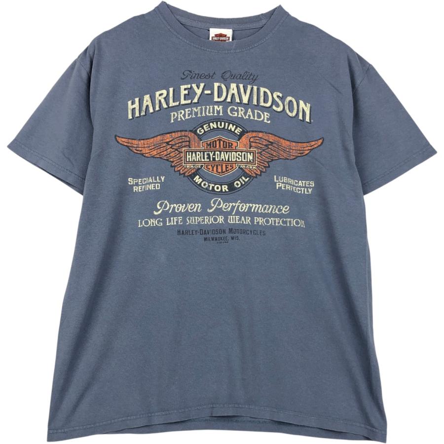 古着 ハーレーダビッドソン Harley-Davidson モーターサイクル バイクT