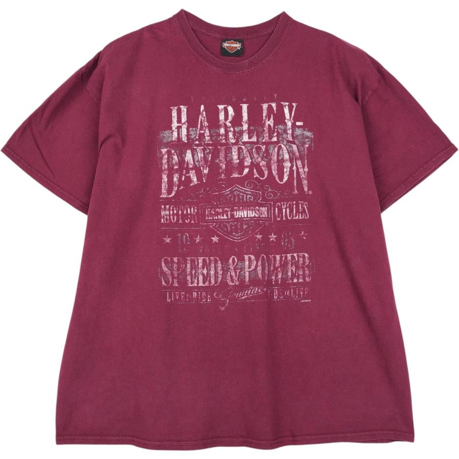 古着 ハーレーダビッドソン Harley-Davidson モーターサイクル バイクT