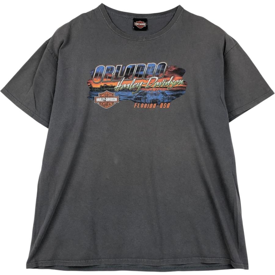 古着 ハーレーダビッドソン Harley-Davidson モーターサイクル バイクT