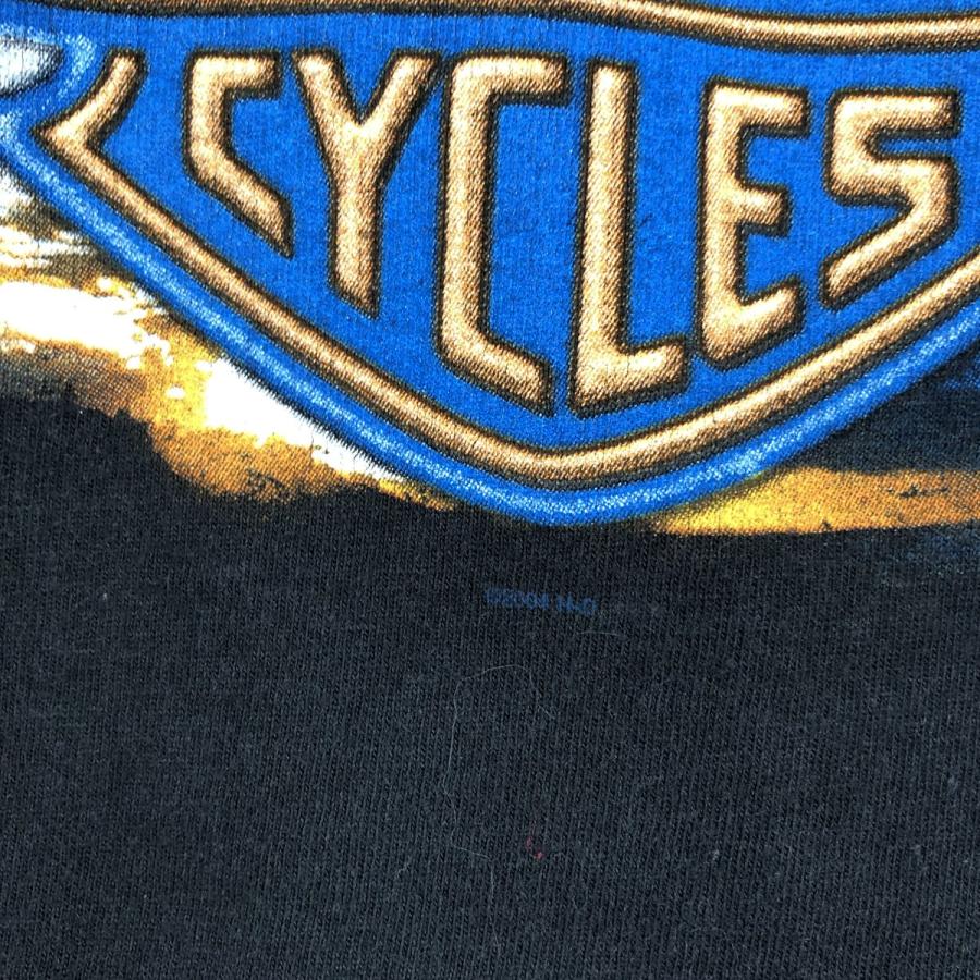 古着 00年代 Harley-Davidson ハーレーダビッドソン 鷲柄 イーグル柄