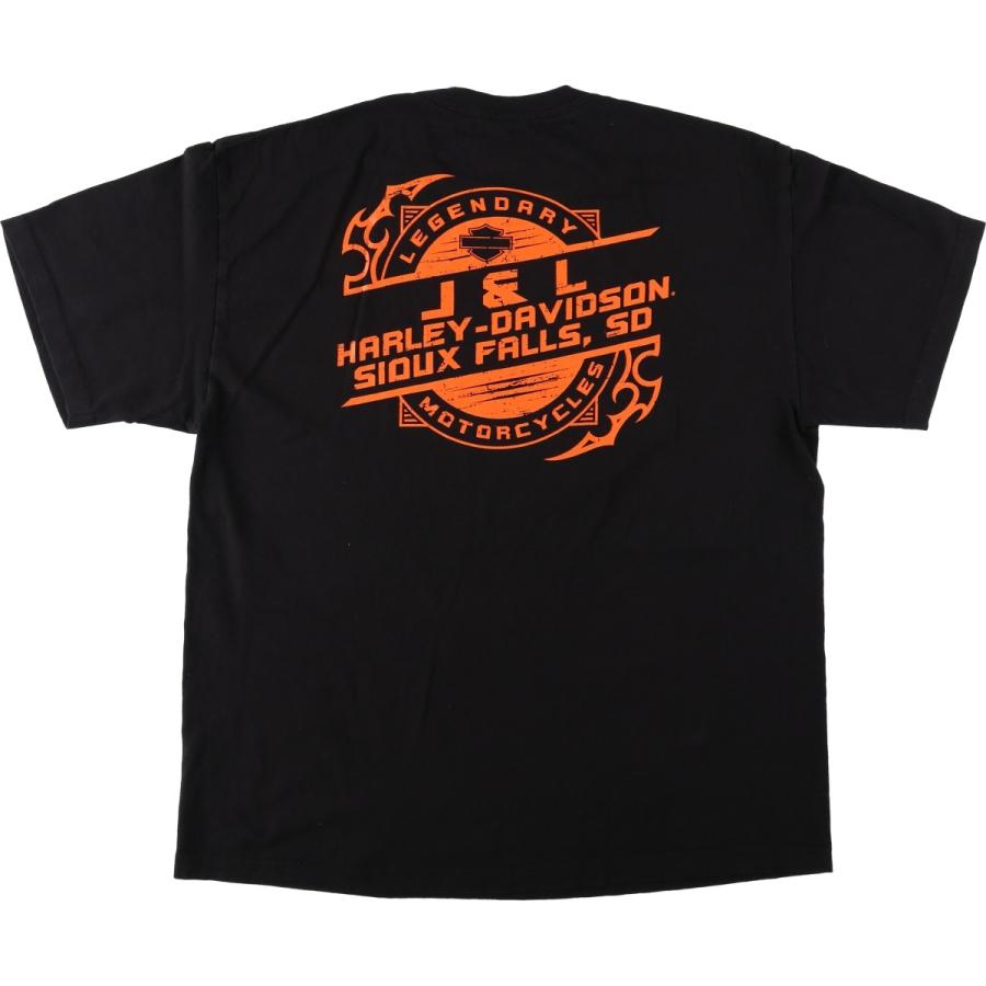 古着 ハーレーダビッドソン Harley-Davidson 星条旗柄 モーター 