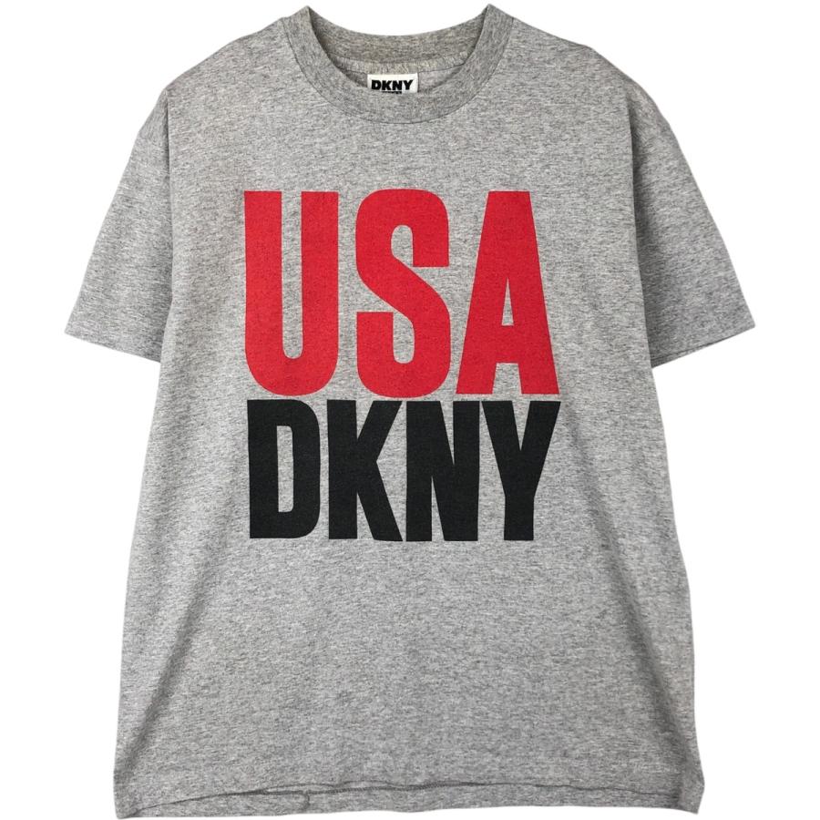 古着 90年代 ダナキャランニューヨーク DKNY JEANS 半袖 ロゴTシャツ 