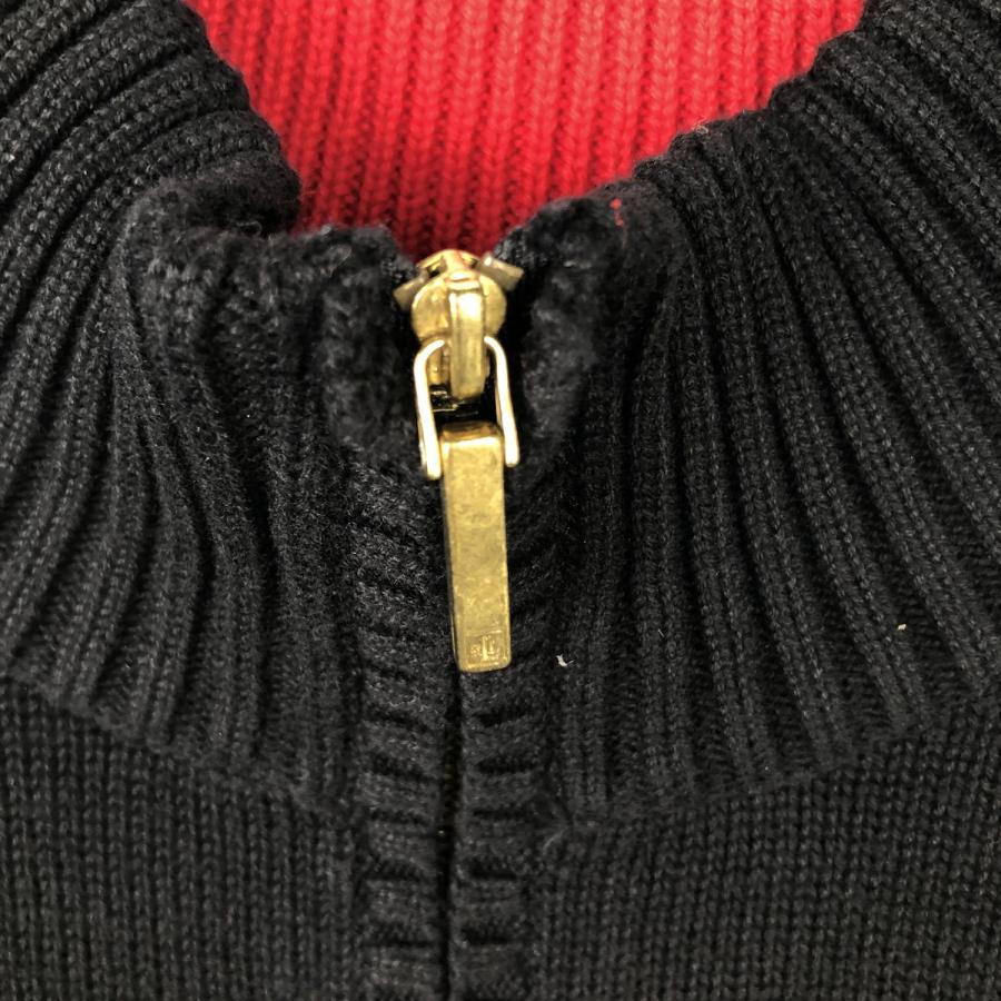 古着 ラルフローレン Ralph Lauren LAUREN ローレン コットンニットハーフジップセーター レディースXXL相当/eaa621710 古着 ラルフローレン Ralph Lauren LAUREN ローレン コットンニット