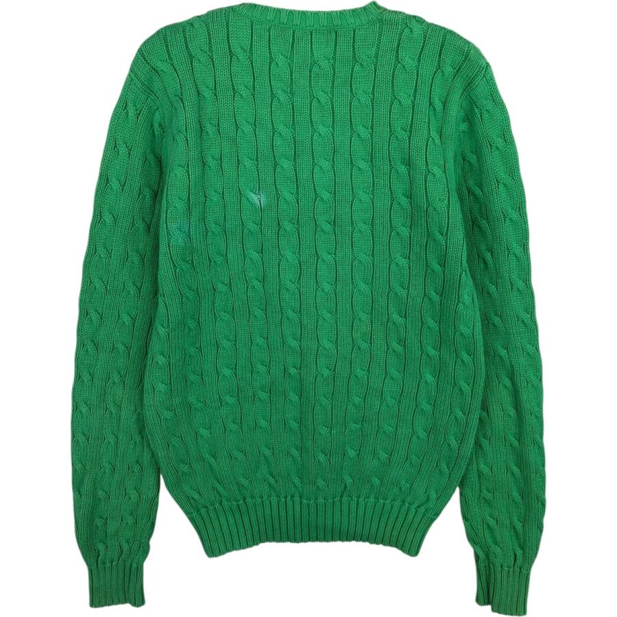 古着 ラルフローレン Ralph Lauren RALPH LAUREN SPORT ケーブル編み Vネック コットンニットセーター レディースS相当/eaa621742 古着 ラルフローレン Ralph Lauren RALPH LAUREN SPORT ケーブル編み V