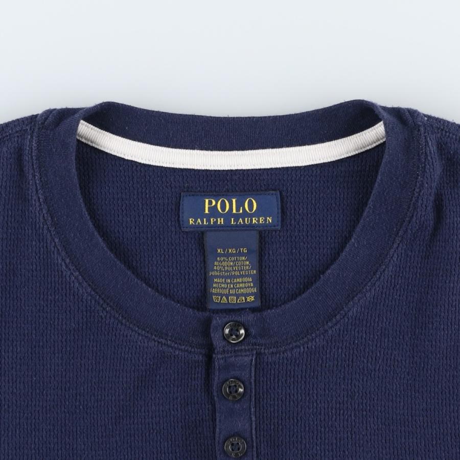 古着 ラルフローレン Ralph Lauren POLO RALPH LAUREN ヘンリーネック
