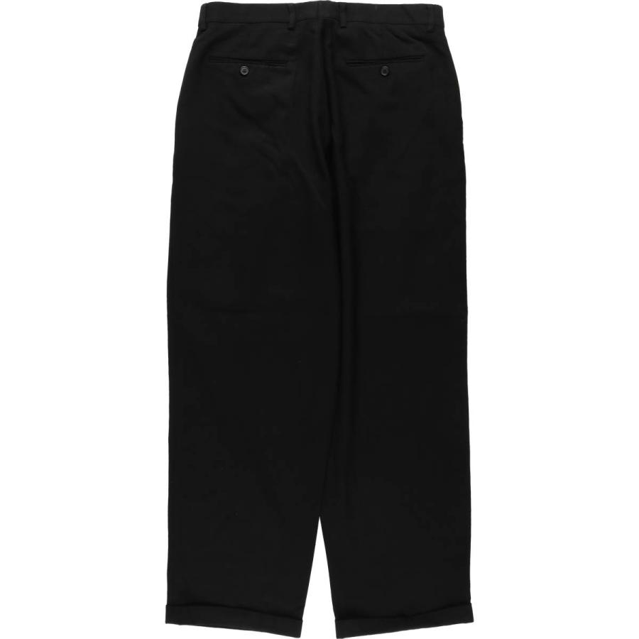 古着 ペリーエリス PERRY ELLIS PORTFOLIO ツータック スラックスパンツ メンズw34相当/eaa622085 古着 ペリーエリス PERRY ELLIS PORTFOLIO ツータック スラックス