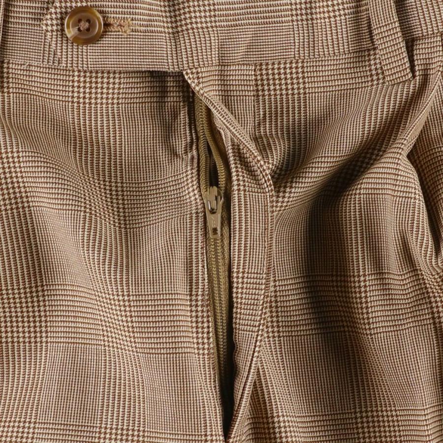 ラルフローレン　ヴィンテージセットアップ　グレンチェック　ベージュ　ブラウン系 古着 ラルフローレン Ralph Lauren LAUREN ローレン グレンチェック