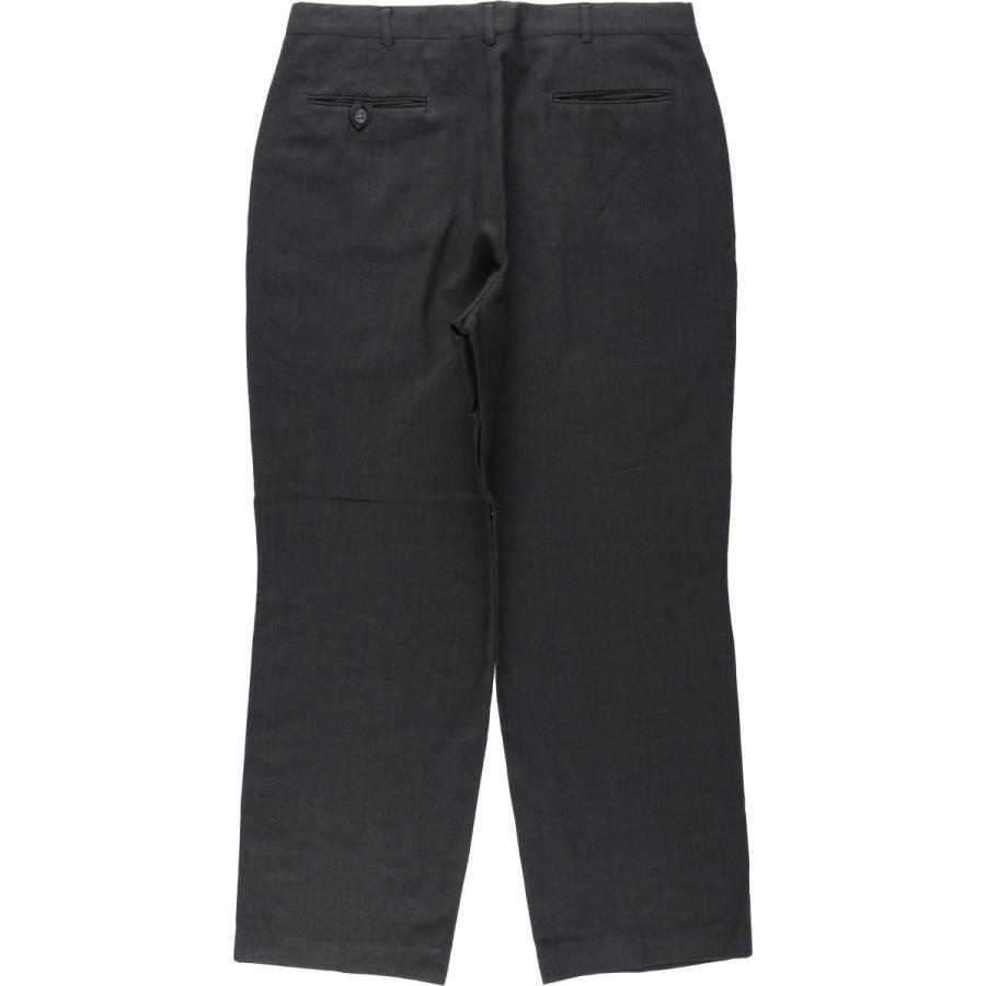 古着 80~90年代 ランズエンド LANDS'END ツータック ウールパンツ