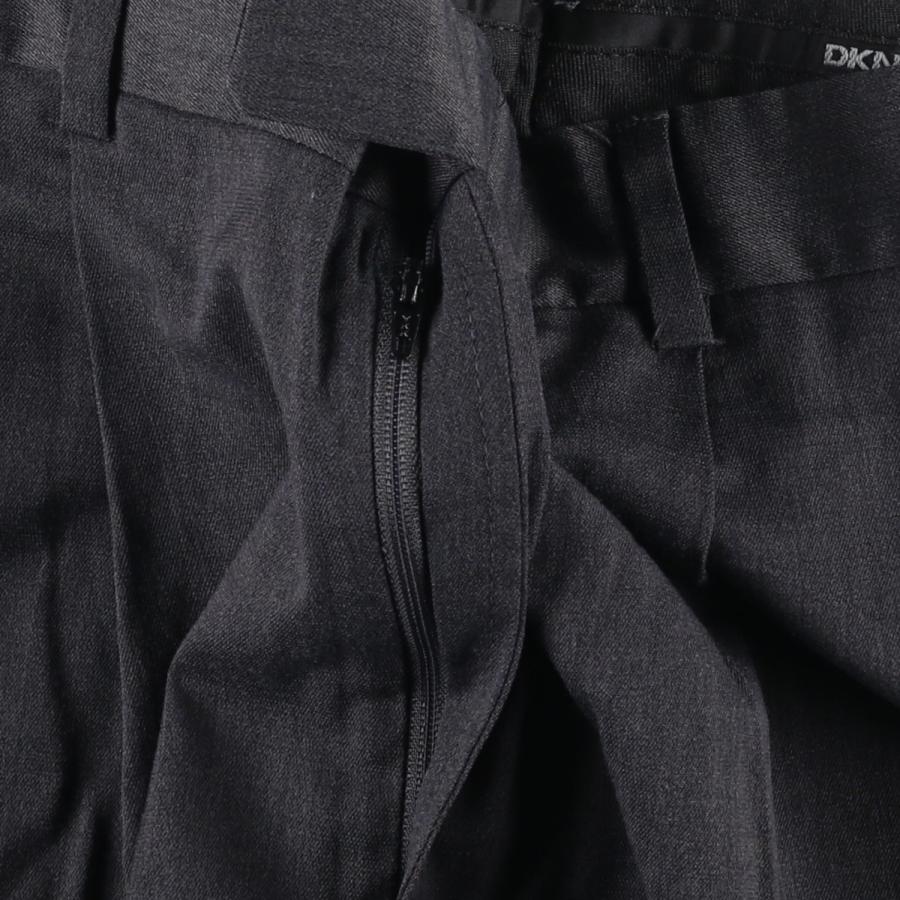 古着 ダナキャランニューヨーク DKNY ワンタック スラックスパンツ