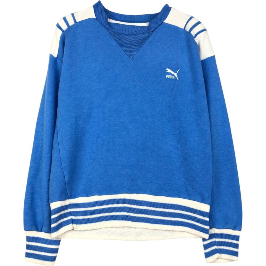 古着 80~90年代 プーマ PUMA ロゴスウェットシャツ トレーナー レディースM相当 ヴィンテージ/eaa622171 PUMA（プーマ） 古着 80~90年代 ロゴスウェットシャツ トレーナー