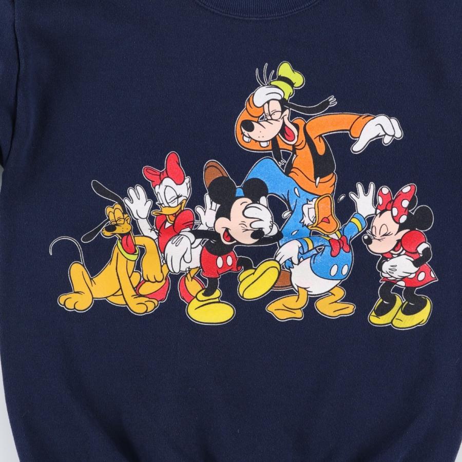 古着 90年代 MICKEY INC DISNEY ディズニー キャラクタースウェット 