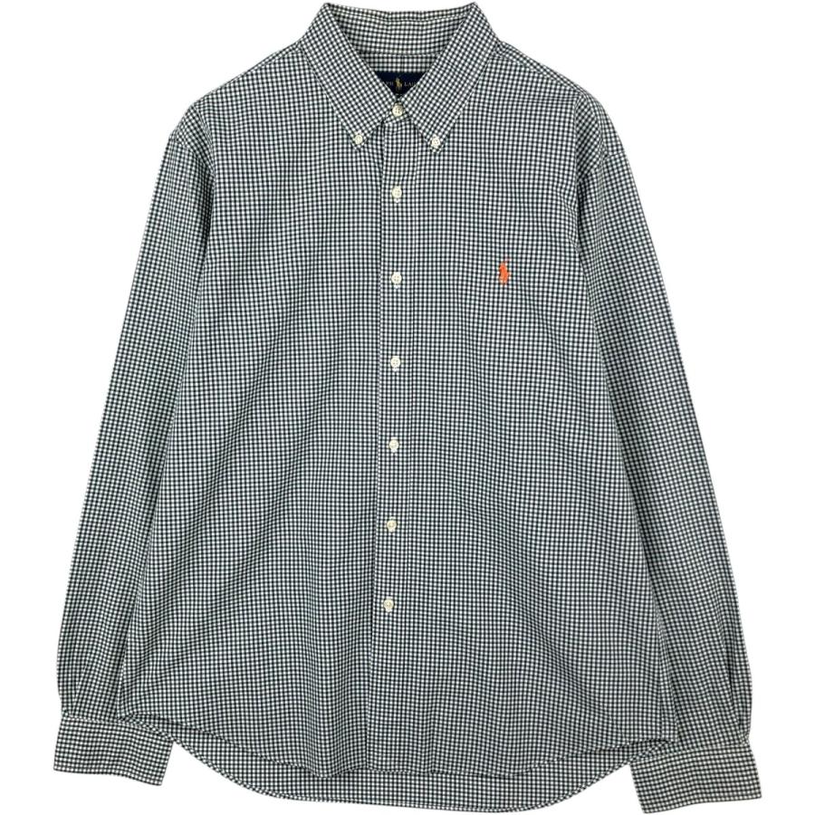 古着 ラルフローレン Ralph Lauren SLIM FIT スリムフィット ギンガム