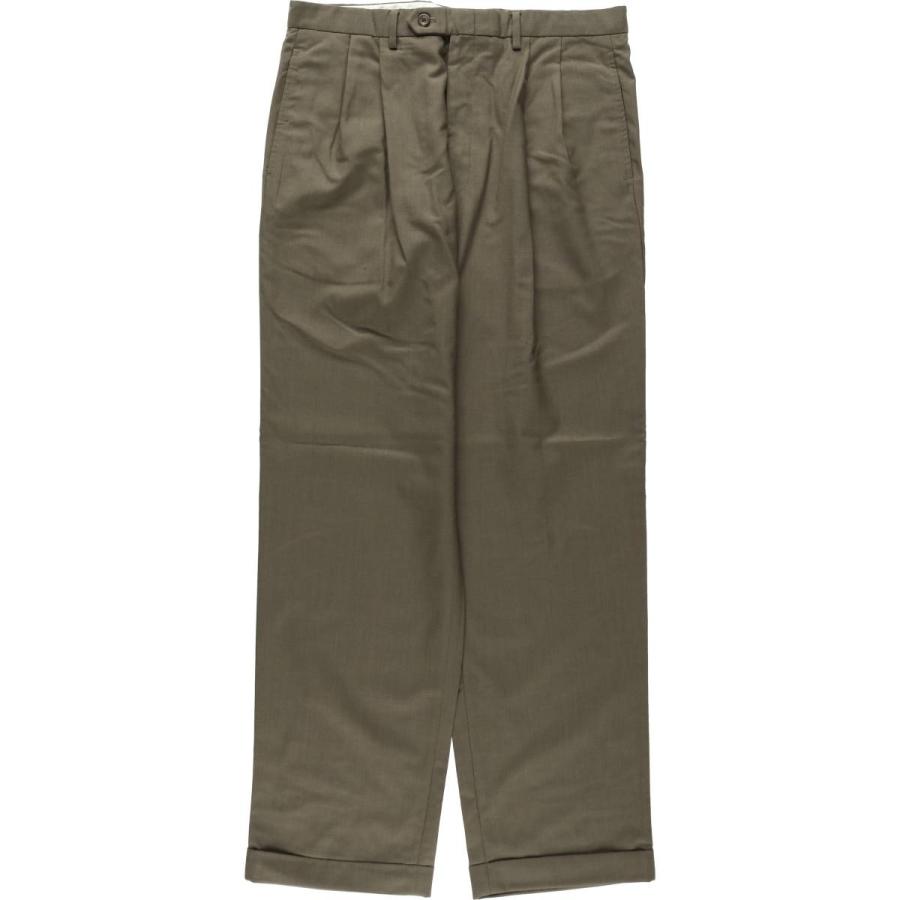 古着 ラルフローレン Ralph Lauren LAUREN ローレン TOTAL COMFORT ツータック ウールパンツ スラックス メンズw35相当/eaa622336 古着 ラルフローレン Ralph Lauren LAUREN ローレン TOTAL COMFORT